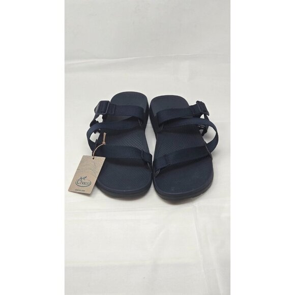 Chaco Lowdown Sport Slide Sandal Slip On navy Men's size 13 - Picture 2 of 9